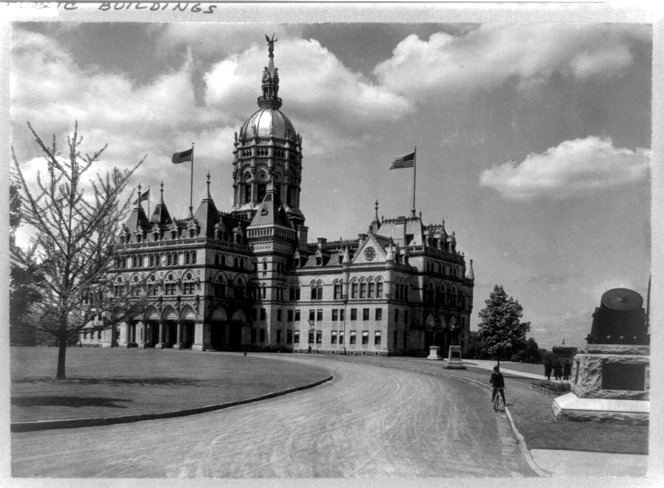 File photo: the Connecticut State Capitol in Hartford.