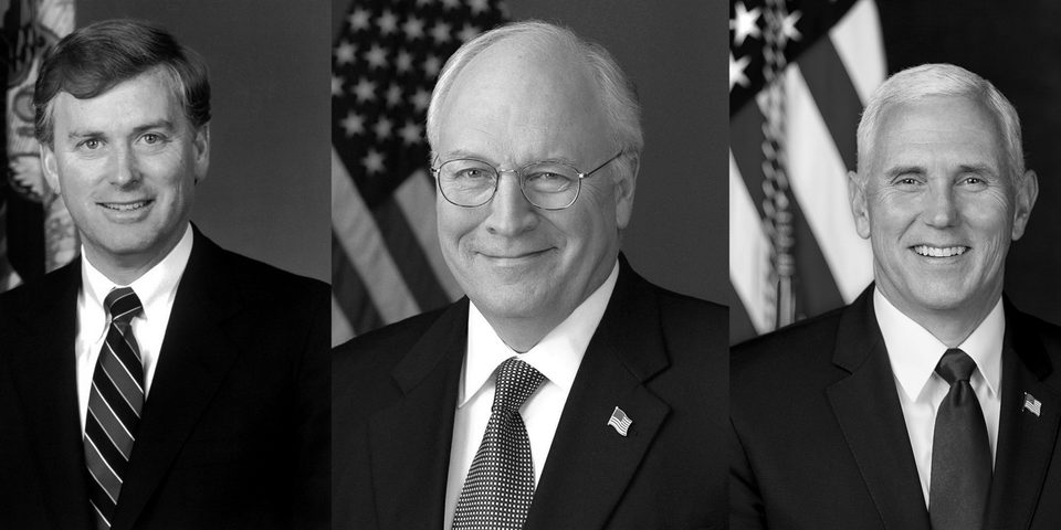 Quayle Cheney Pence