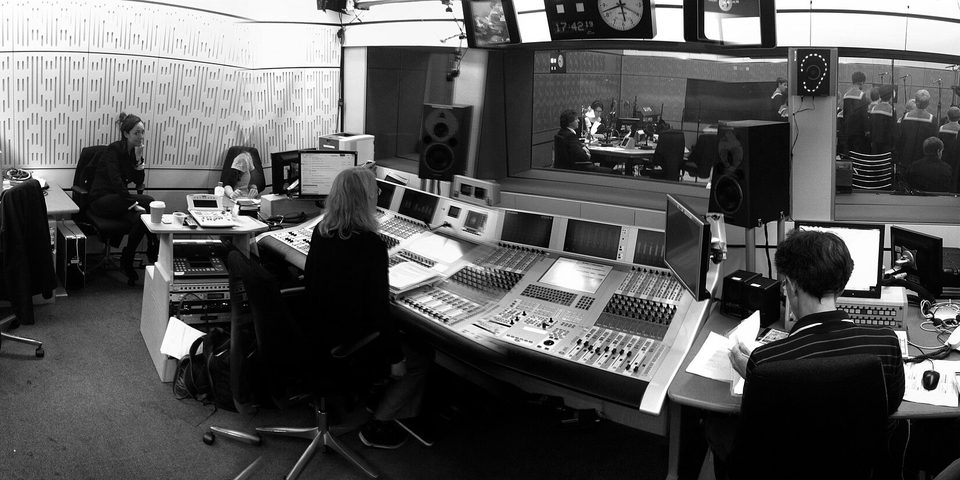 BBC Broadcasting house studio