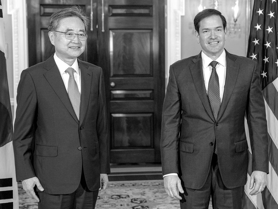 Marco Rubio meets with Republic of Korea Foreign Minister Cho Hyun at the Department of State in Washington, D.C., July 31, 2025