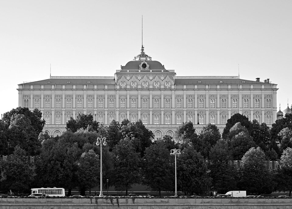 Grand Kremlin Palace in summer sunset light 2025-8