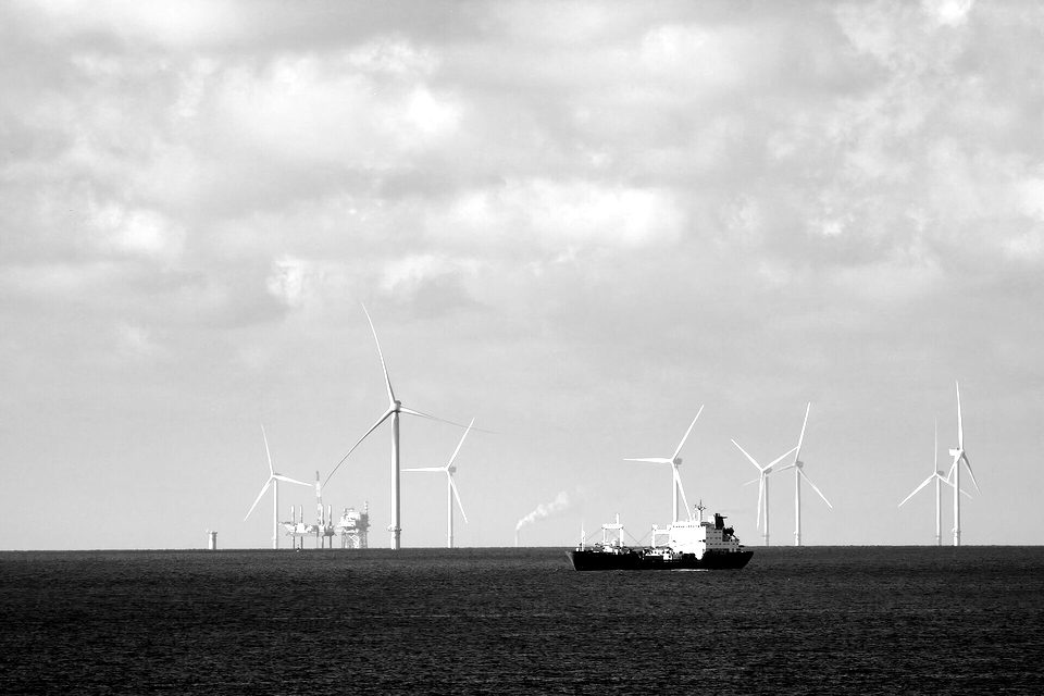 Oil Tanker in North Sea 3928