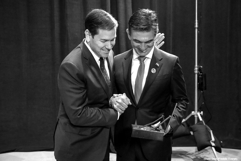 Marco Rubio and Rodrigo Paz