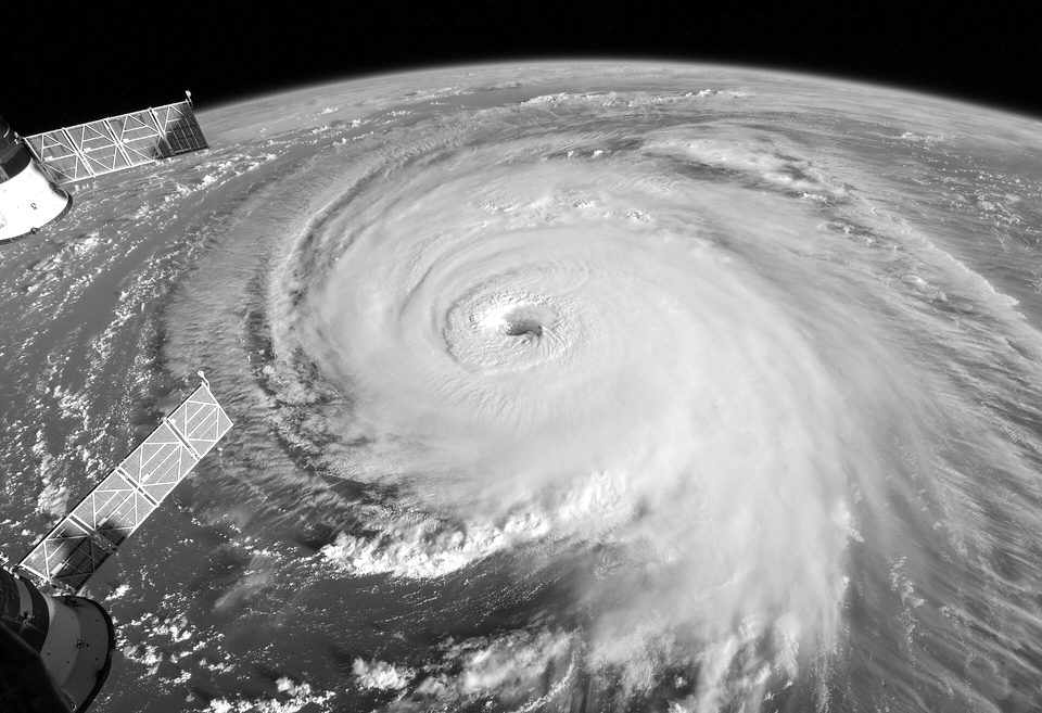 Dramatic Views of Hurricane Florence from the International Space Station From 9 12 (42828603210) (cropped)