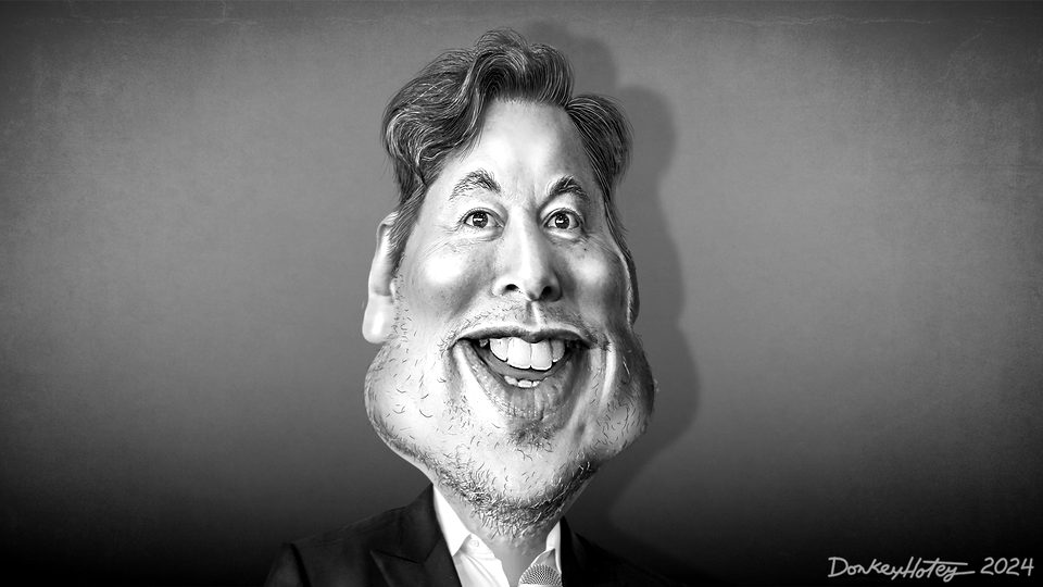 Elon Musk - Caricature