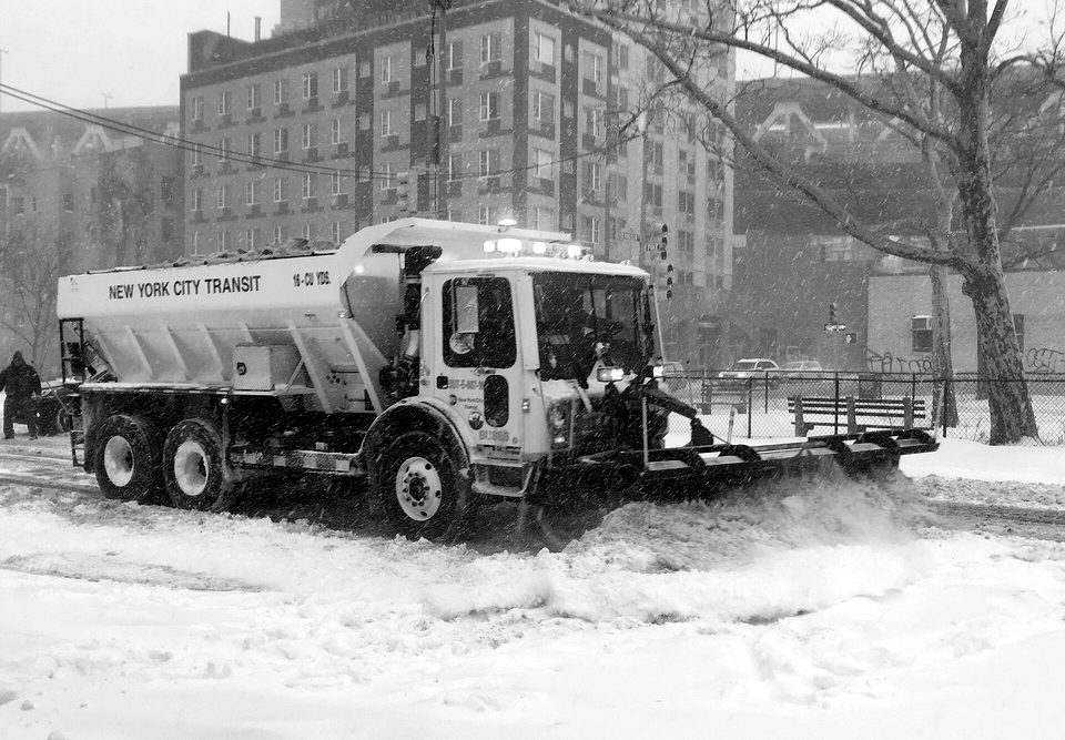 MTA New York City Transit Prepares for Winter Storm