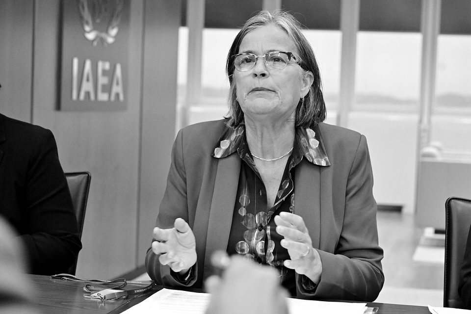 Annemiek van Bolhuis and Rafael Grossi Bilateral Meeting NRGE 2025