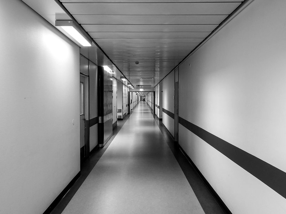 Corridor on the second level - NÄL hospital 1