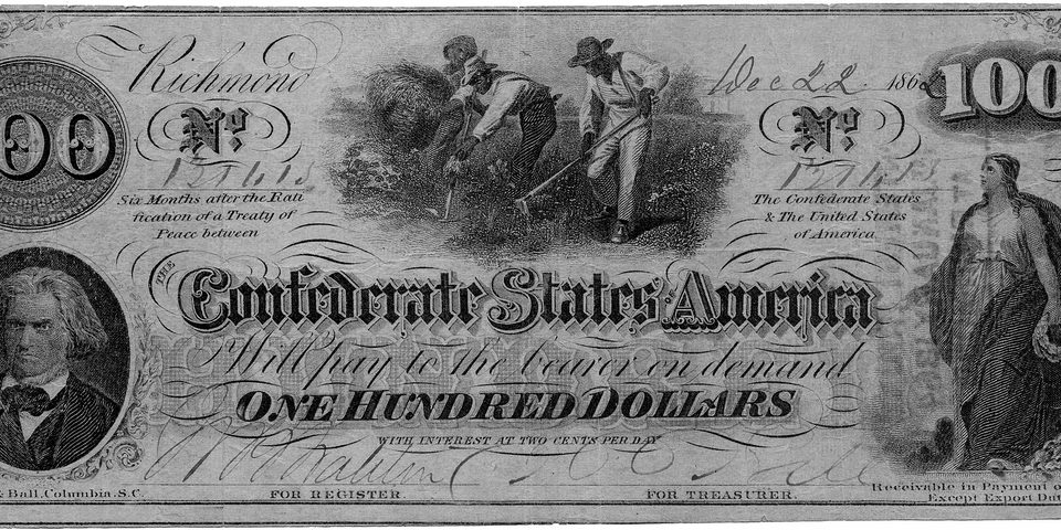 Confederate 100 Dollars