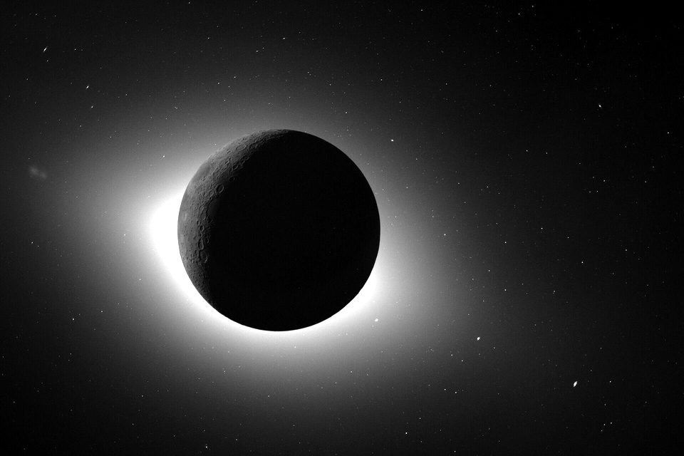Solar eclipse taken from Artemis II - April 2026