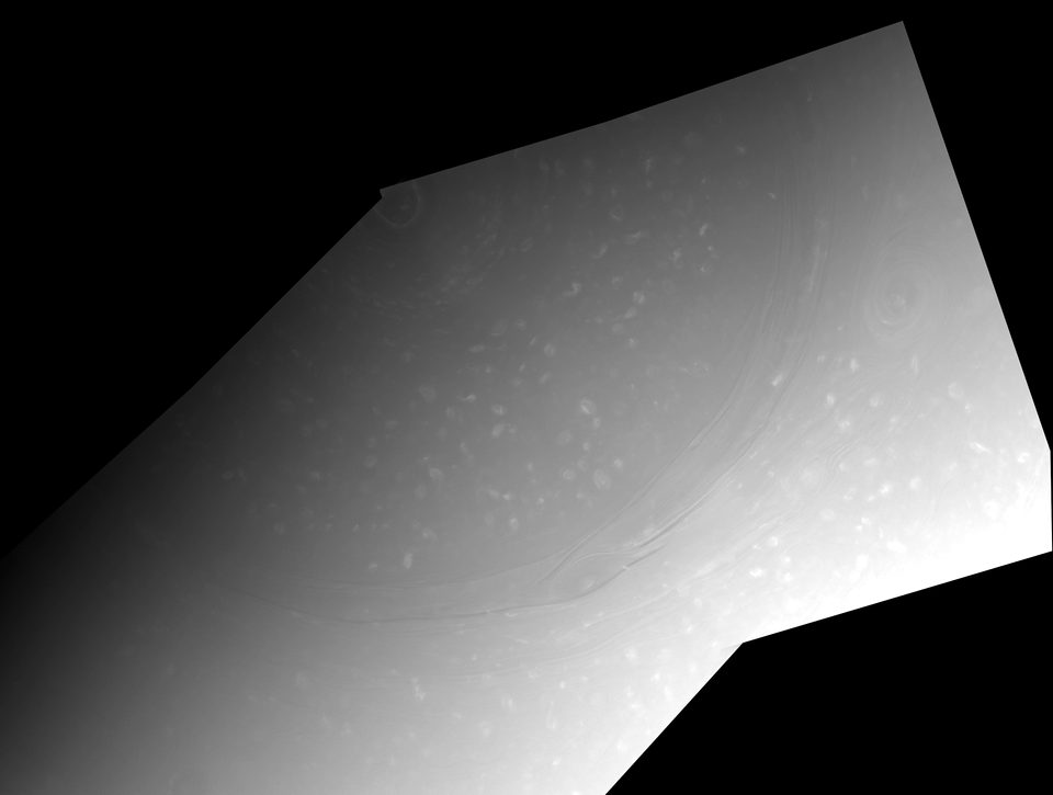 Saturn’s South Pole - September 10 2009