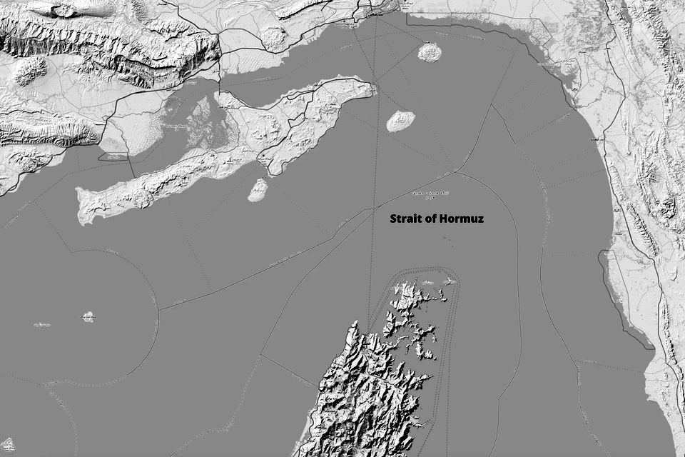 Strait of Hormuz OSM